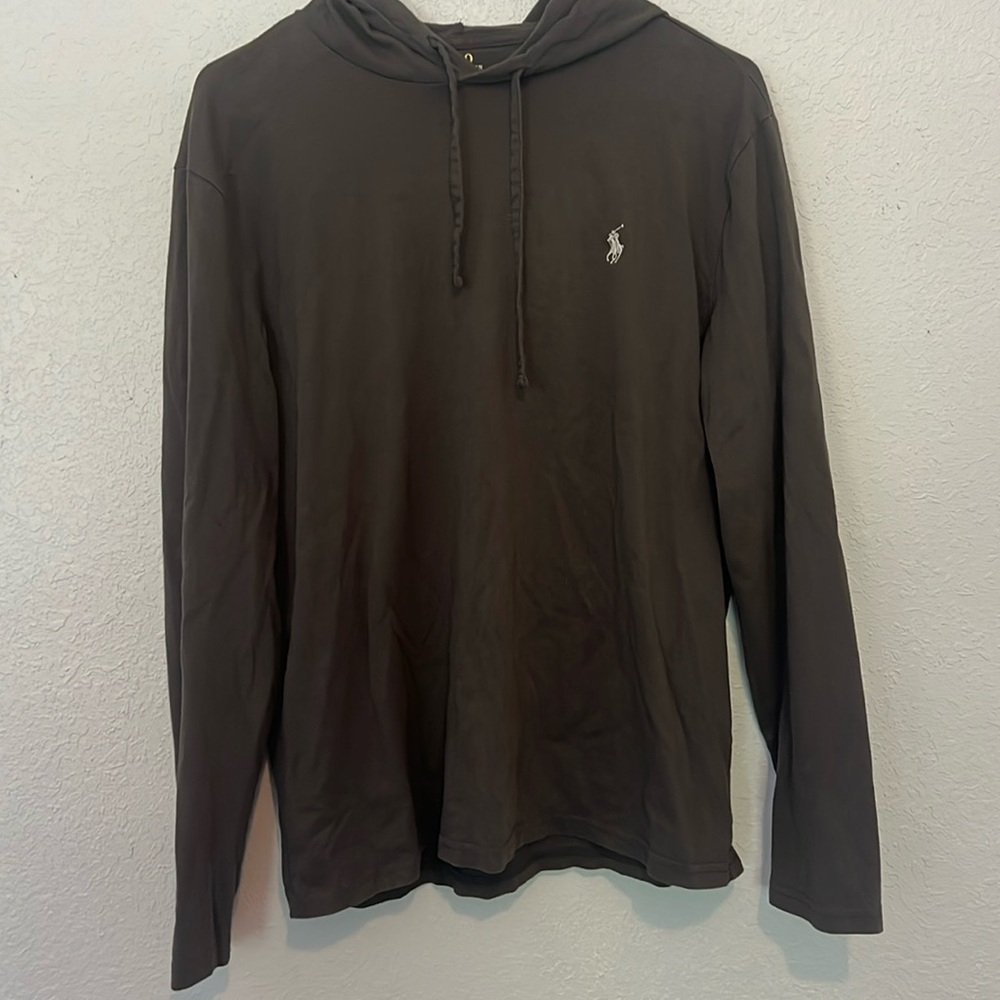 Polo Ralph Lauren long sleeve with hood size L